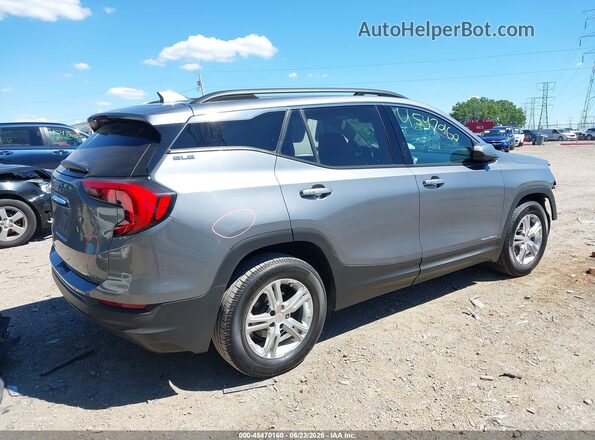 3GKALMEV0KL318749 2019 GMC TERRAIN Gray Задня права чверть
