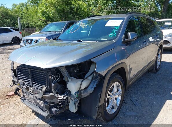 3GKALMEV0KL318749 2019 GMC TERRAIN Gray Вид спереду
