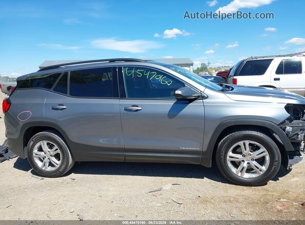 3GKALMEV0KL318749 2019 GMC TERRAIN Gray Панорамний вид салону 360°
