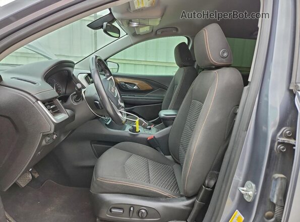 3GKALMEV0KL366672 2019 GMC TERRAIN Gray Սալոնի դիմացի տեսք