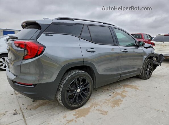 3GKALMEV0KL366672 2019 GMC TERRAIN Gray Հետևի աջ