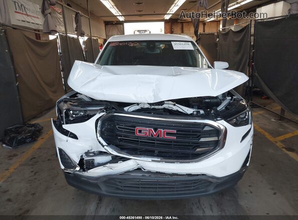3GKALMEV0LL175125 2020 GMC TERRAIN White წინა პანელის ხედი