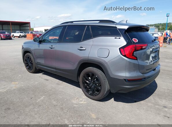 3GKALMEV0ML313747 2021 GMC TERRAIN Gray Задня ліва чверть