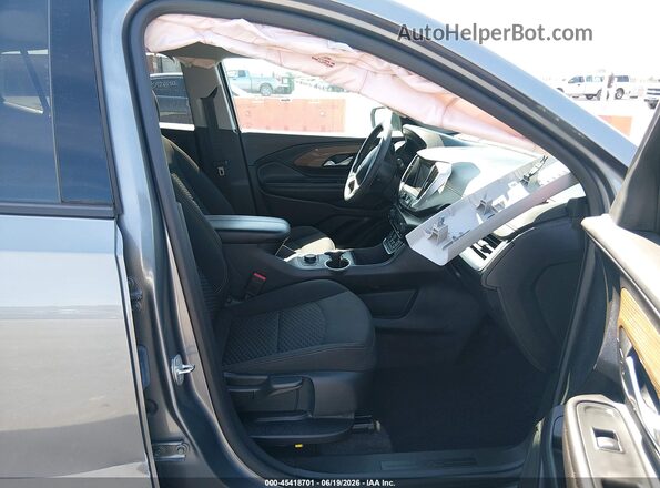 3GKALMEV0ML313747 2021 GMC TERRAIN Gray Вид салону спереду
