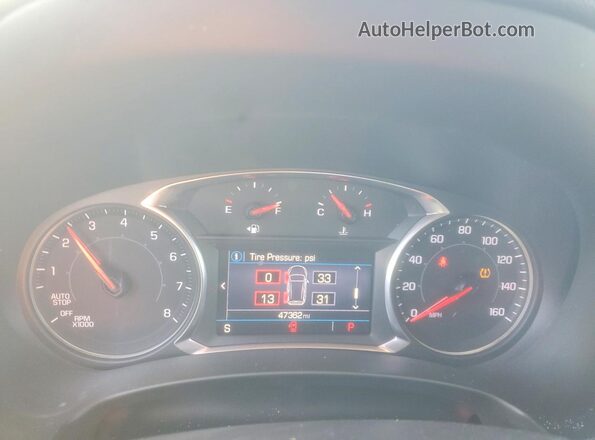 3GKALMEV0ML338390 2021 GMC TERRAIN Серый Вид щитка приборов