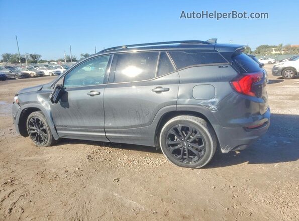 3GKALMEV0ML338390 2021 GMC TERRAIN Серый Задняя левая четверть