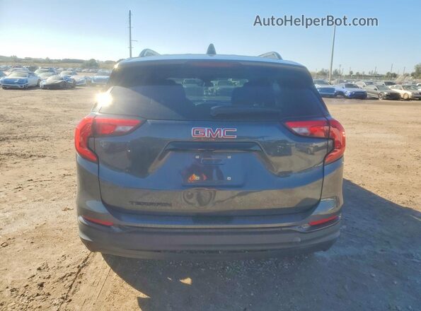 3GKALMEV0ML338390 2021 GMC TERRAIN Серый Вид сзади