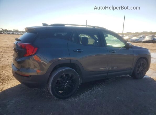 3GKALMEV0ML338390 2021 GMC TERRAIN Серый Задняя правая четверть