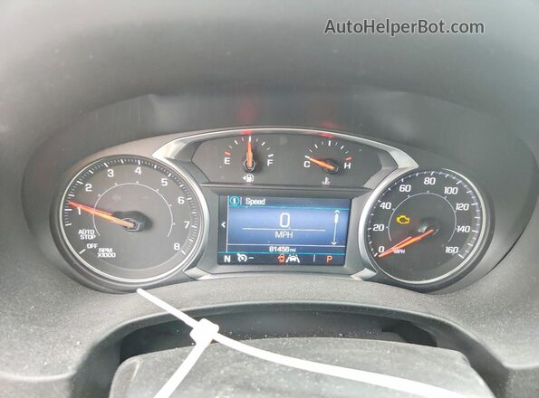 3GKALMEV0NL267368 2022 GMC TERRAIN Blue Widok zestawu wskaźników
