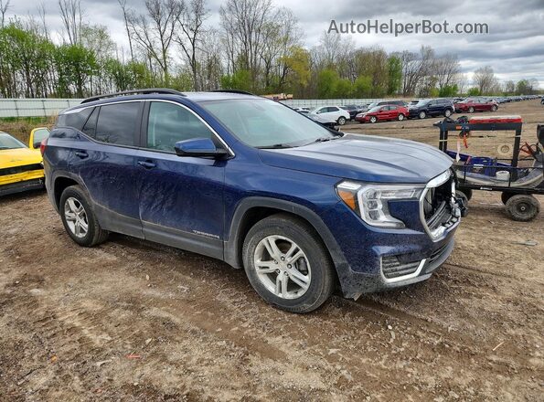 3GKALMEV0NL267368 2022 GMC TERRAIN Blue Przód prawy