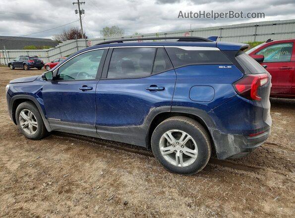 3GKALMEV0NL267368 2022 GMC TERRAIN Blue Tył lewy
