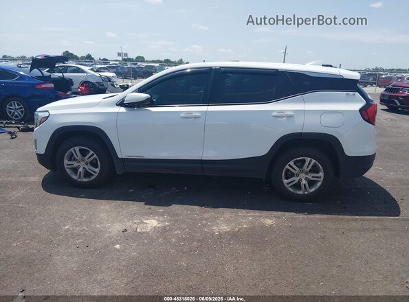 3GKALMEV1JL143586 2018 GMC TERRAIN White Սալոնի 360 աստիճան տեսք