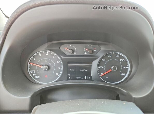 3GKALMEV1JL253036 2018 GMC TERRAIN Silver Vista del cuadro de instrumentos