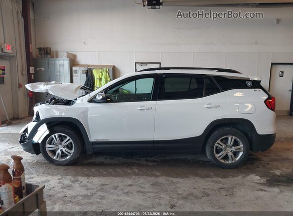 3GKALMEV1KL112209 2019 GMC TERRAIN White Vista interior de 360 grados