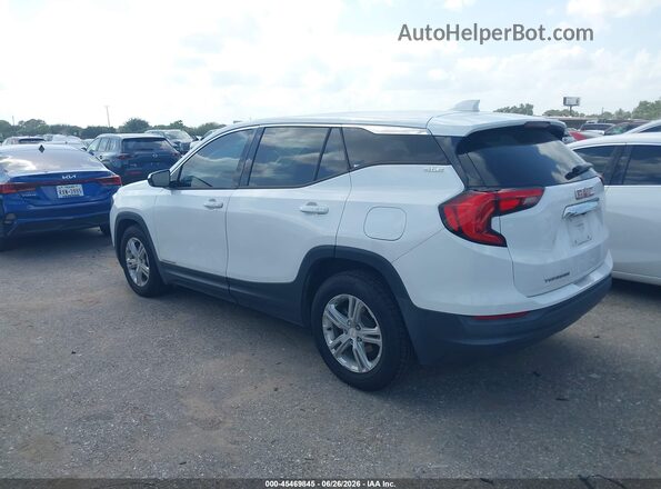 3GKALMEV1KL317948 2019 GMC TERRAIN White Trasero izquierdo