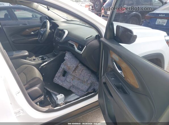 3GKALMEV1KL317948 2019 GMC TERRAIN White Vista interior delantera