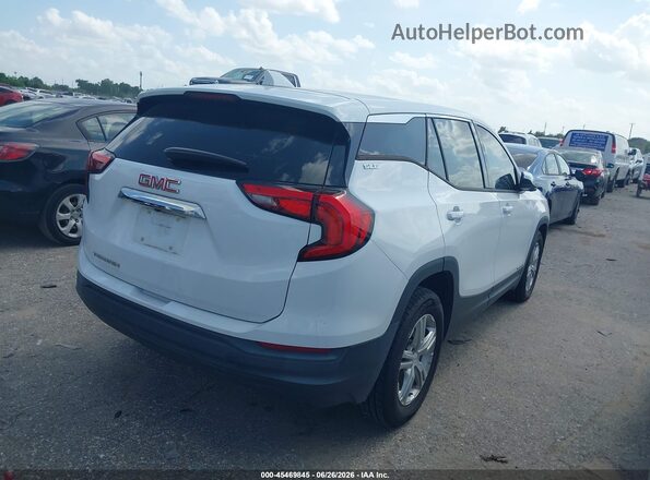 3GKALMEV1KL317948 2019 GMC TERRAIN White Trasero derecho