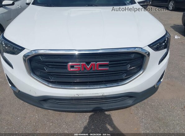 3GKALMEV1KL317948 2019 GMC TERRAIN White Vista frontal