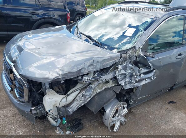 3GKALMEV1KL394741 2019 GMC TERRAIN Gray Вид спереду