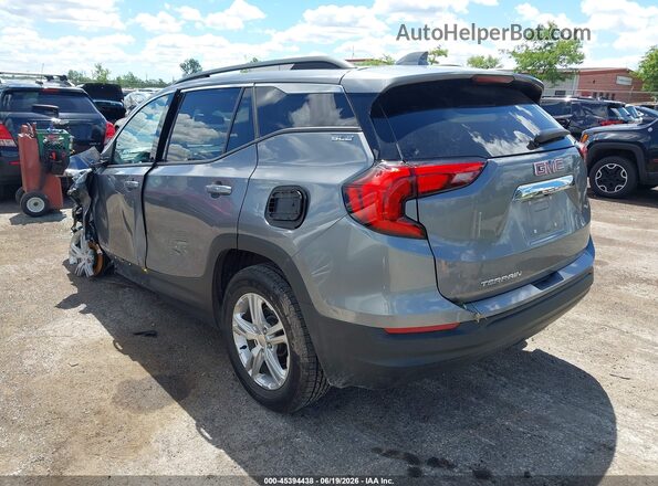 3GKALMEV1KL394741 2019 GMC TERRAIN Gray Задня ліва чверть