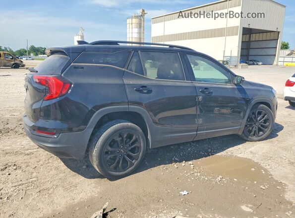 3GKALMEV1ML394676 2021 GMC TERRAIN Черный Задняя правая четверть