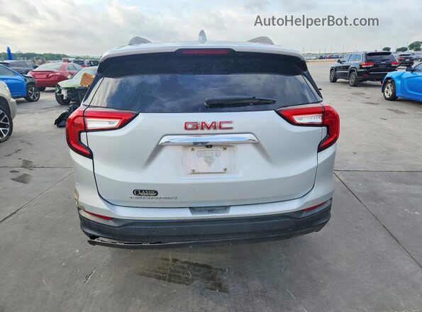 3GKALMEV1NL229650 2022 GMC TERRAIN Silver Vista trasera