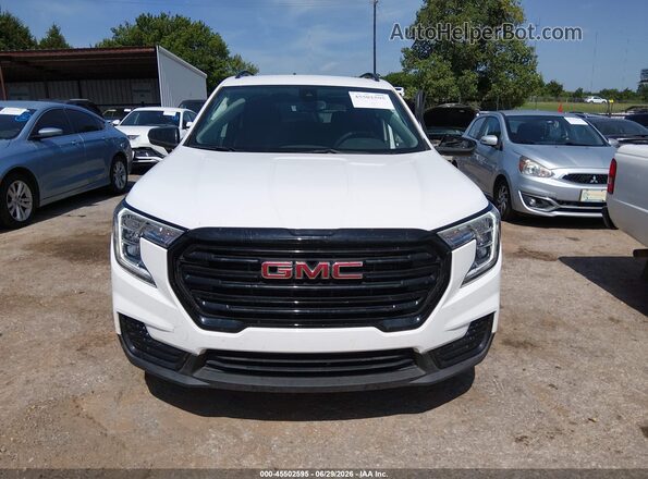 3GKALMEV1NL278461 2022 GMC TERRAIN Белый Вид задней части салона