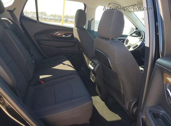 3GKALMEV2JL196457 2018 GMC TERRAIN Черный Вид задней части салона