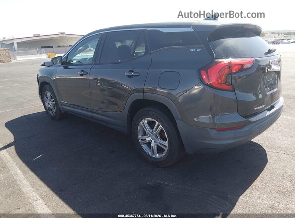 3GKALMEV2JL225603 2018 GMC TERRAIN Black Rear left