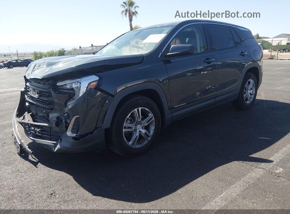 3GKALMEV2JL225603 2018 GMC TERRAIN Black Front left