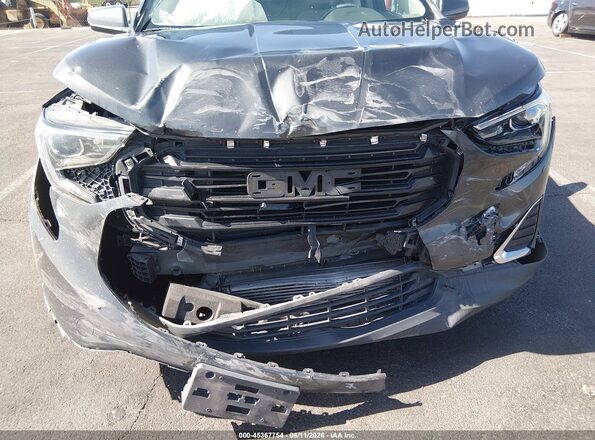 3GKALMEV2JL225603 2018 GMC TERRAIN Black Front view