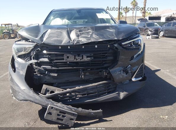 3GKALMEV2JL225603 2018 GMC TERRAIN Black Instrument cluster view