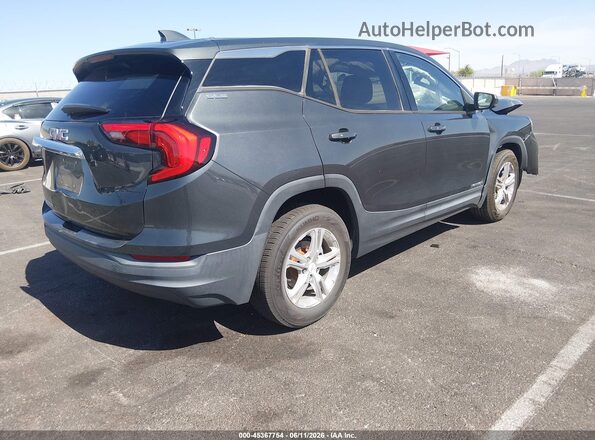 3GKALMEV2JL225603 2018 GMC TERRAIN Black Rear right