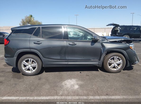 3GKALMEV2JL225603 2018 GMC TERRAIN Black Rear interior view
