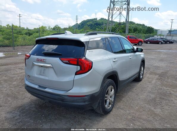3GKALMEV2JL239193 2018 GMC TERRAIN Silver Tył prawy