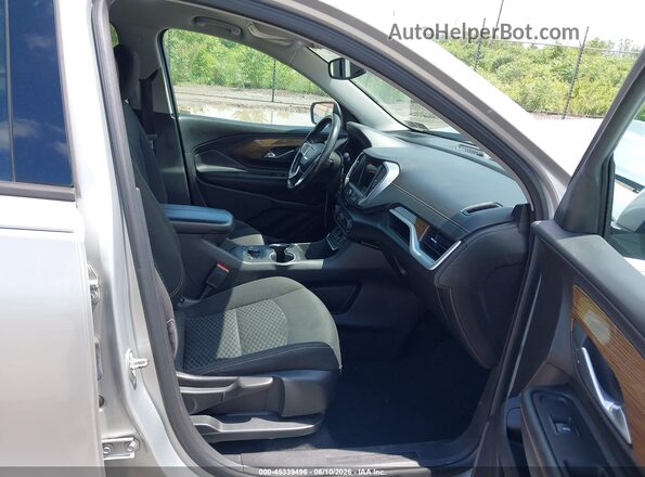 3GKALMEV2JL239193 2018 GMC TERRAIN Silver Widok wnętrza z przodu
