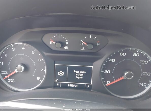 3GKALMEV2JL239193 2018 GMC TERRAIN Silver Widok tylnych siedzeń