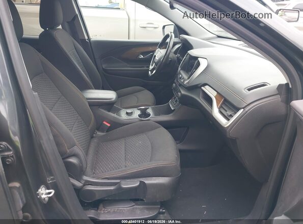 3GKALMEV2JL384993 2018 GMC TERRAIN Gray წინა სალონის ხედი