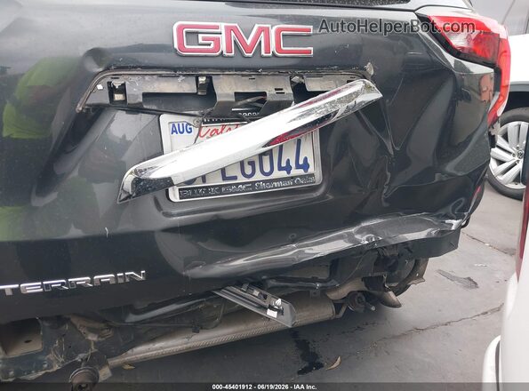 3GKALMEV2JL384993 2018 GMC TERRAIN Gray წინა ხედი