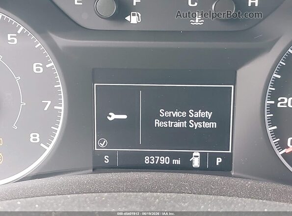 3GKALMEV2JL384993 2018 GMC TERRAIN Gray უკანა სავარძლების ხედი