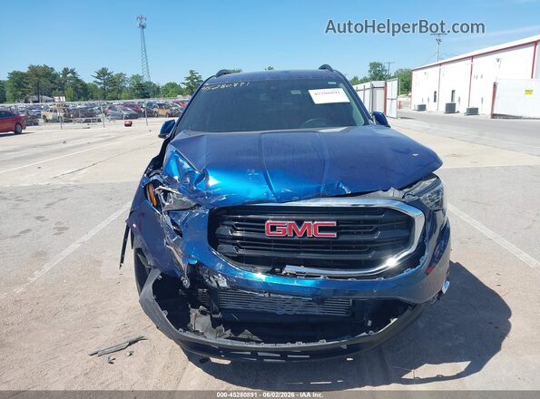 3GKALMEV2LL134754 2020 GMC TERRAIN Blue ხელსაწყოთა პანელის ხედი
