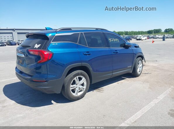 3GKALMEV2LL134754 2020 GMC TERRAIN Blue უკანა მარჯვენა