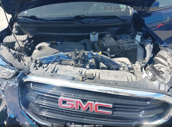 3GKALMEV2LL134754 2020 GMC TERRAIN Blue უკანა ხედი