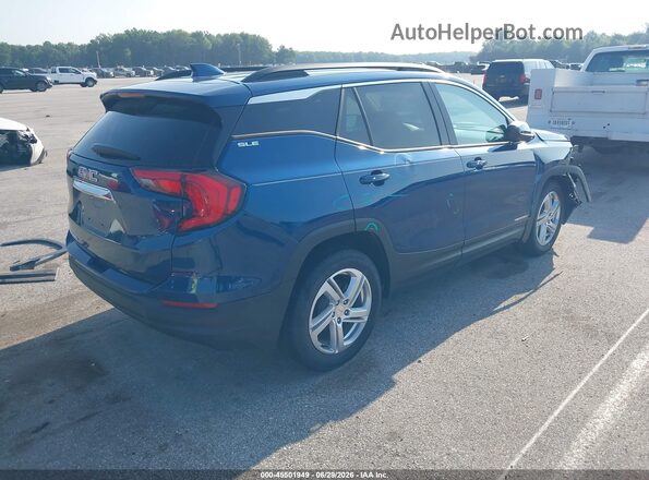 3GKALMEV2LL177961 2020 GMC TERRAIN Blue Trasero derecho