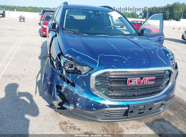 3GKALMEV2LL177961 2020 GMC TERRAIN Blue Vista frontal