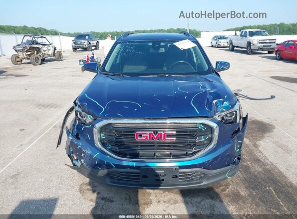 3GKALMEV2LL177961 2020 GMC TERRAIN Blue Vista interior trasera