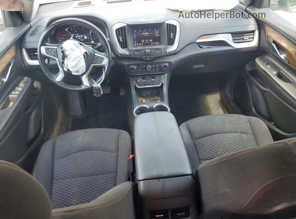 3GKALMEV2LL228908 2020 GMC TERRAIN Silver Dashboard view
