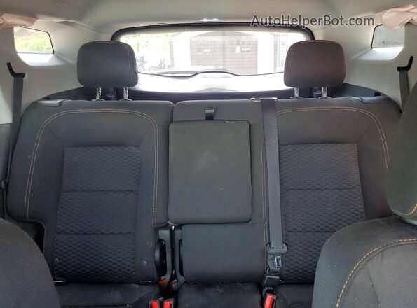 3GKALMEV2LL228908 2020 GMC TERRAIN Silver Rear seats view