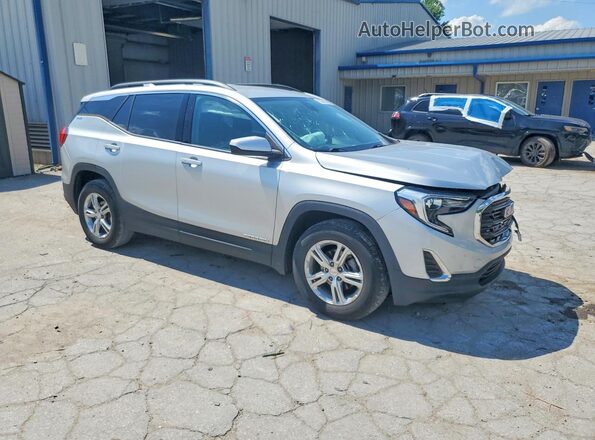 3GKALMEV2LL228908 2020 GMC TERRAIN Silver Front right