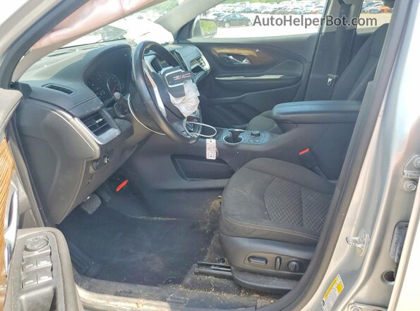 3GKALMEV2LL228908 2020 GMC TERRAIN Silver Front interior view